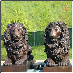 鑄銅獅子雕塑廠家