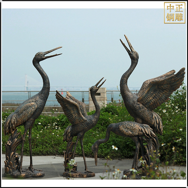 大型戶外園林銅仙鶴雕塑.jpg